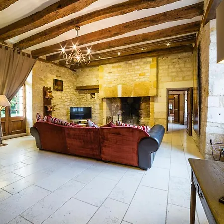 빌라 Peyrillac-et-millac Sleeps 10 With Pool Air Con And Wifi *